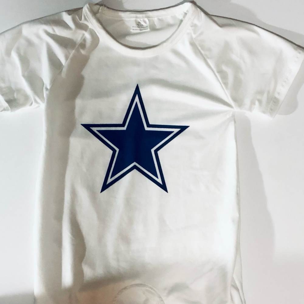 Girls Dallas Cowboy Suit Top/Bottoms
